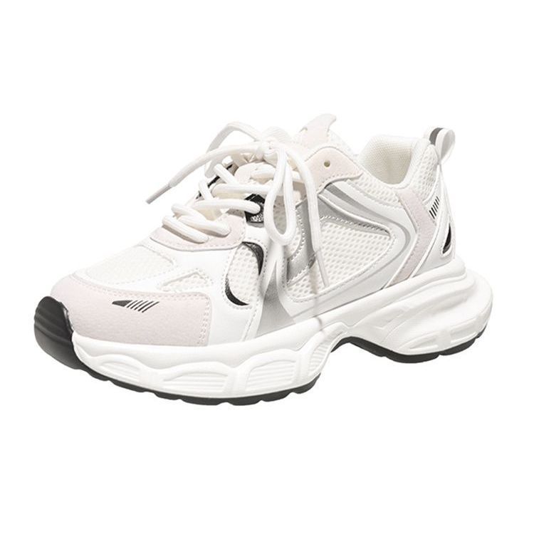 Campus 2025 Spring and Autumn New White Shoes Japanese Retro Jogging Shoes Fashion Casual Sports Shoes Versatile Dad Shoes