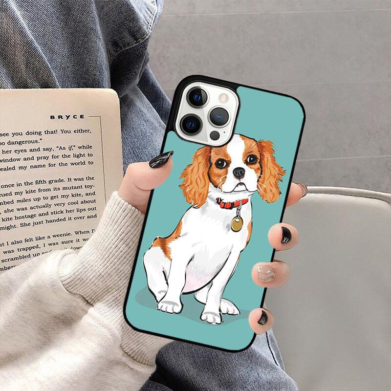 Cavalier King Charles Spaniel Dog Phone Case Cover For iPhone 17 Air 16 15 14 Plus 11 12 13 Pro  Max Coque Cover Shell