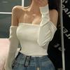 Erotische Brustkette Bikini Schlüsselbein Damen Körperkette Sexy Halskette Damen Accessoires Europäische und Amerikanische Kettentrend A