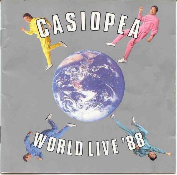 

CD CASIOPEA - World Live 88 H33P20285 Aura Records 1988 Japan Jazz Used