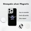 Daf logo cool car fashion design Phone Case for iPhone 16 15 14 13 12 11 Pro Max Sheepskin Silver-edged protective case