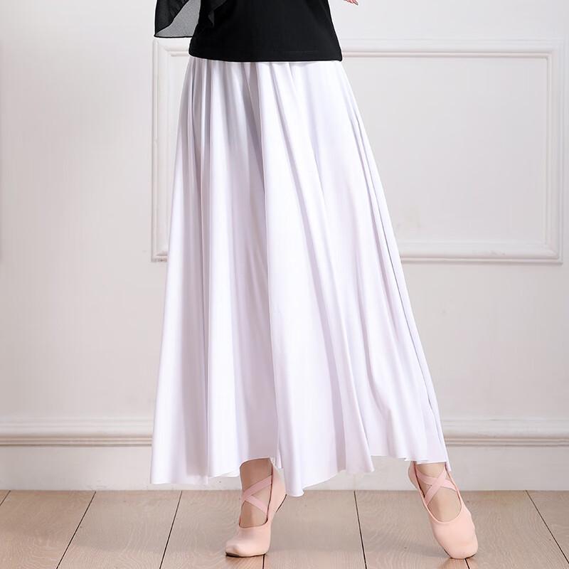 Zuoduofei Women s Milk Silk Latin & Square Dance Long Dress M-3XL