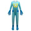 Kids SuperKitties Jumpsuit With Mask Halloween Cat Cosplay Outfit Dress Up