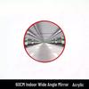 Wide-Angle Road Corner Traffic Mirror - Large Round Convex Reflective Mirror for Intersections