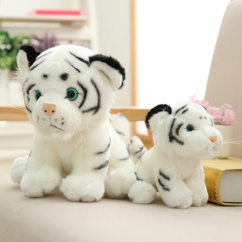 Peluche Tigre Giocattolo Animale Cuscino Per Bambini Giocattolo Morbido Regalo