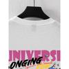 Men's Street Style Rocket Graffiti Print T-Shirt - Casual, Loose Fit with Crew Neck, Breathable, Machine Washable - Perfect for Summer