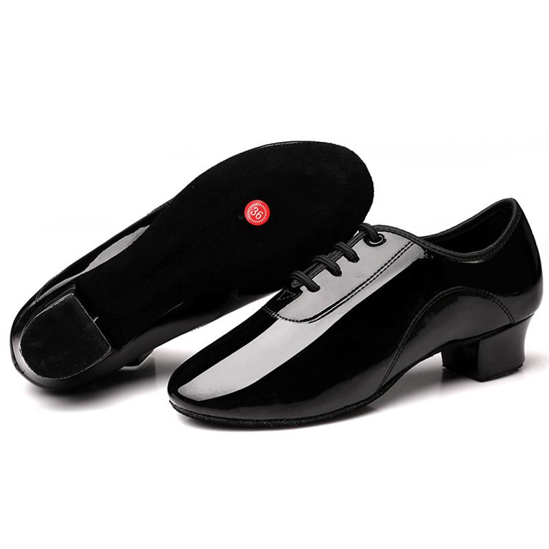 Indoor Kinder Gesellschaftstanzschuhe Jungen Professionelle Tanzschuhe Herren Latein Übung Walzer Salsa Tanzschuhe für Herren Leder
