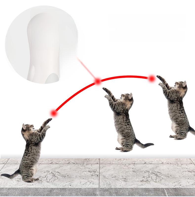 Automatic LED Laser Amusement Toy for Cats