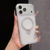 Magnetic Matte Full Body Protective Case With Rotating Invisible Stand IPhone 17 Pro Max 18
