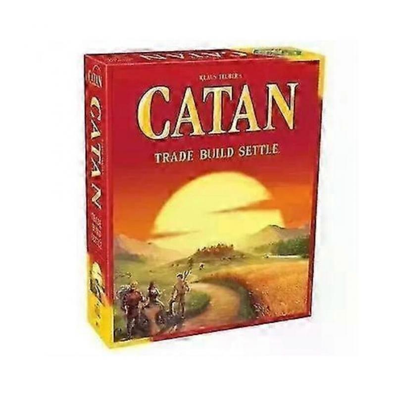 English version catan board game puzzle leisure toy game card 25th anniversary edition playing games 2-8 people party card games Gifts