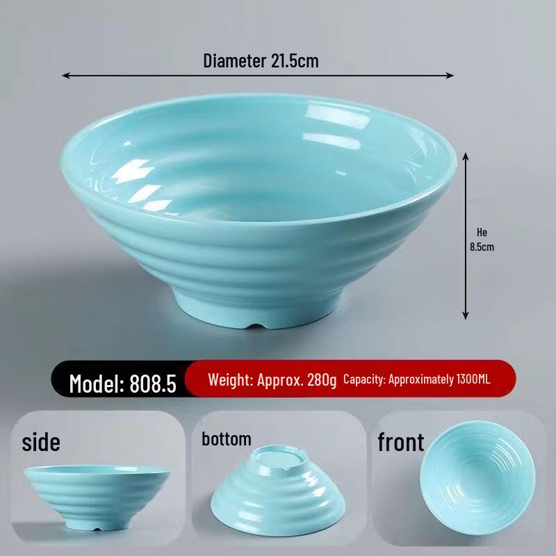 BoZhen Platinum Master Chef Melamine Threaded Multi-Purpose Bowl