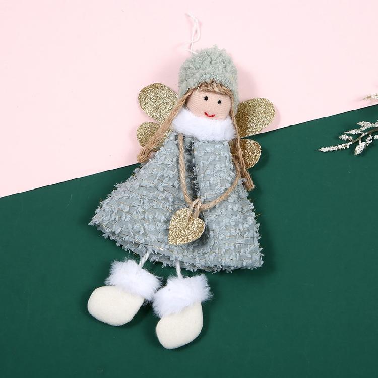 Christmas Plush Angel for Doll Tree Garland Christmas Decorations Party Hanging