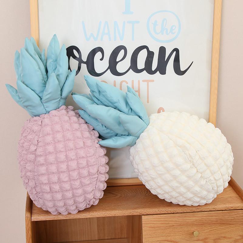 Stylish Pineapple Plush Pillow Decorative Soft Toy For Cozy Home Decor Ideal For Girls