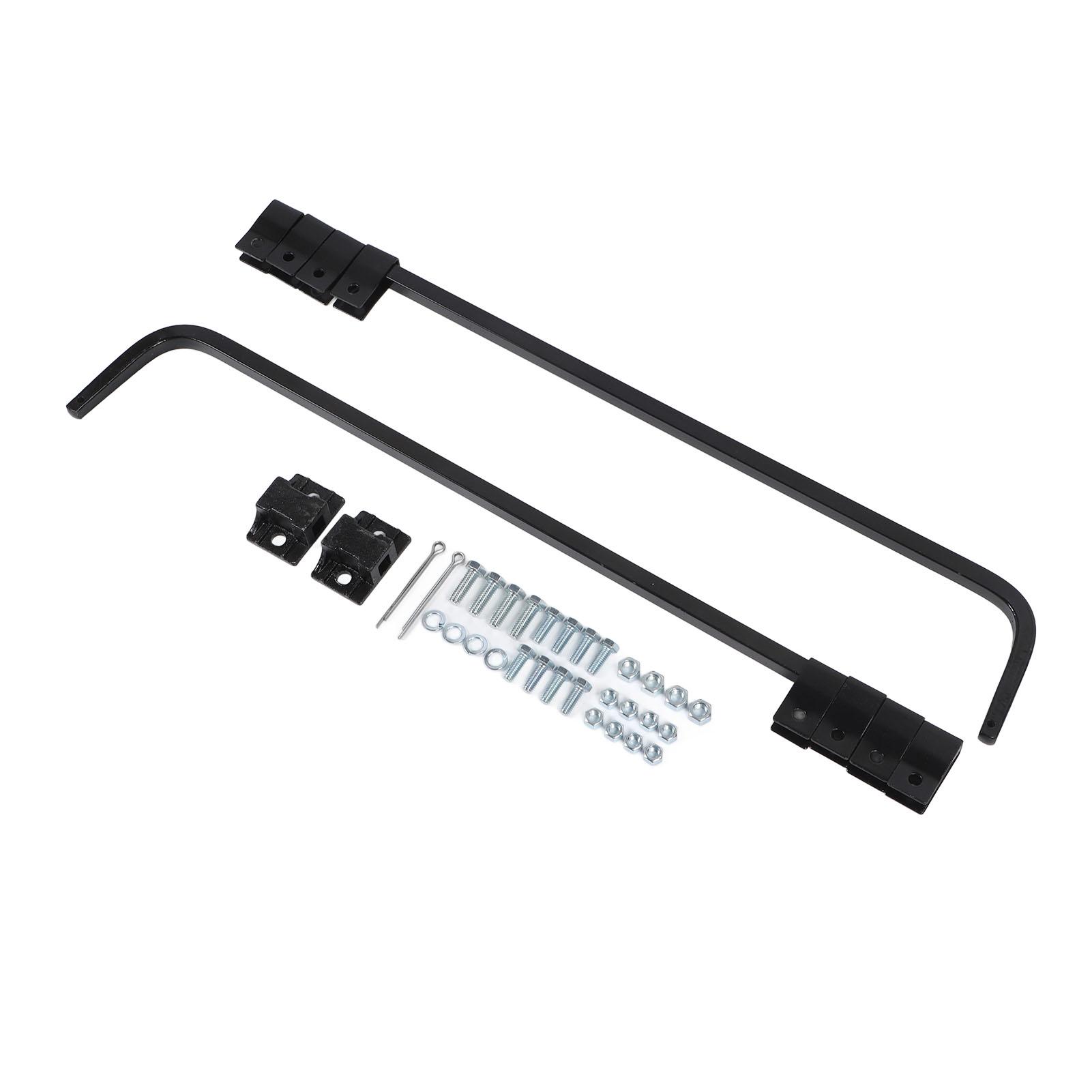 

30-дюймовый кронштейн для брызговика грузовика, сверхпрочная углеродистая сталь, прямой кронштейн для брызговика для полуприцепов, жилых автофургонов