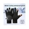 Flip Top Touchscreen Cycling Gloves Men Women Autumn Winter Warm Windproof Waterproof Outdoor Bicycle Sport Gloves