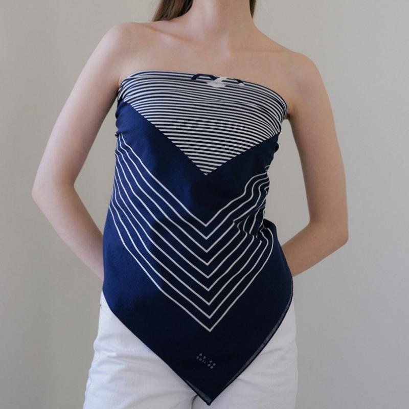 Bb De Soli De Mild Cotton Scarf  2color 