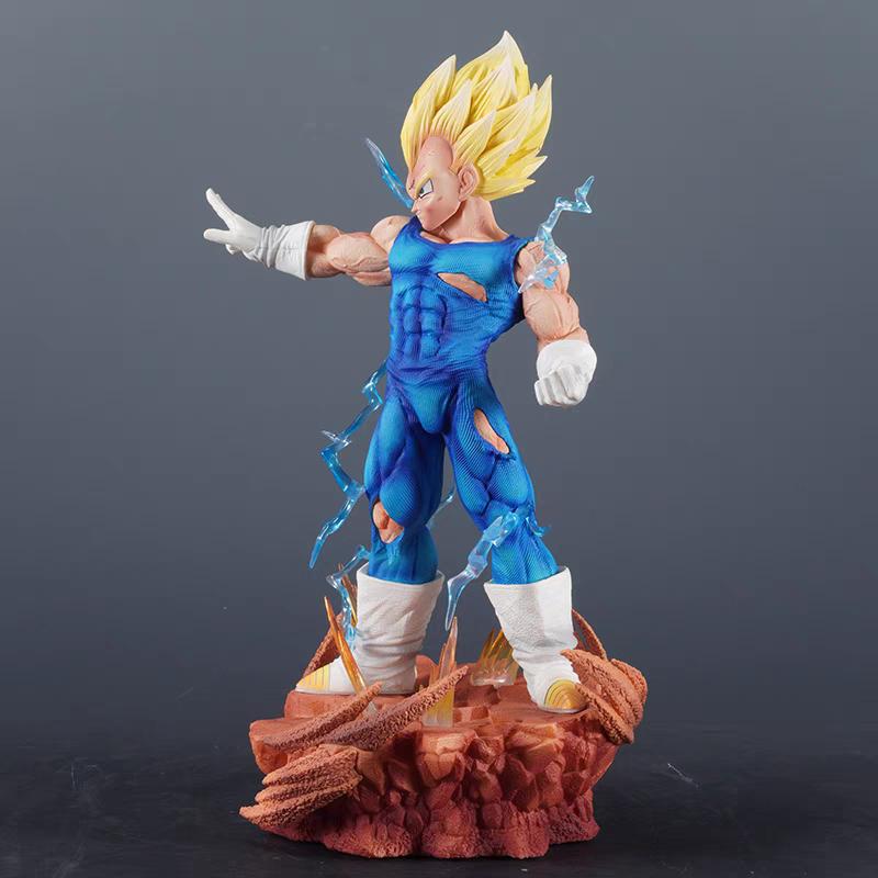 Dragon Ball anime merchandise: Unlimited Demonized Vegeta GK statue figure, anime model, decorative item, gift for boys.