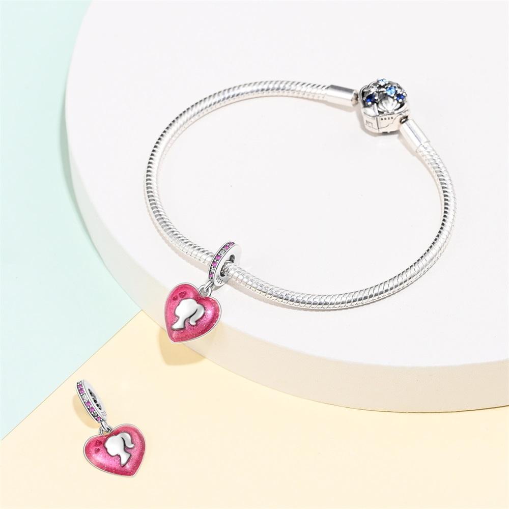 Originalcopper Charms Luxury Love Beads Fit Bracelet Diy Women Making Delicate Gift