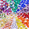Non Hotfix DIY Crystal Nail Art Decorations 8 Big 8 Small Strass Rhinestones Flat Back Stick-On Nails for Nail Art