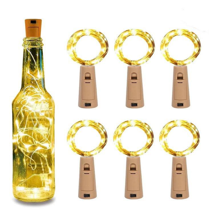 LED Copper Wire Fairy Lights - Three-Level White Box String Lights for Decorative and Atmosphere Settings