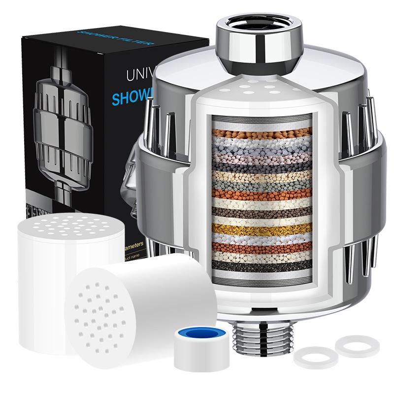 

15-шаровий набір фільтрів для душової лійки - Видаляє залишковий хлор для чистішої води для душу