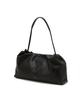Athe Vanessabruno [Mousse] Black Leather Drawstring Shoulder Bag M Aaba6E540Bk