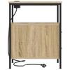 Nightstand Sonoma Oak 30 X 48 X 61 Cm Particleboard