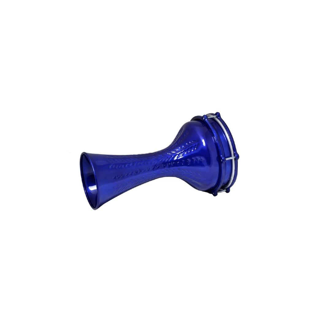 820c-bl Aluminum Darbuka Embroidered Static Blue 20cm