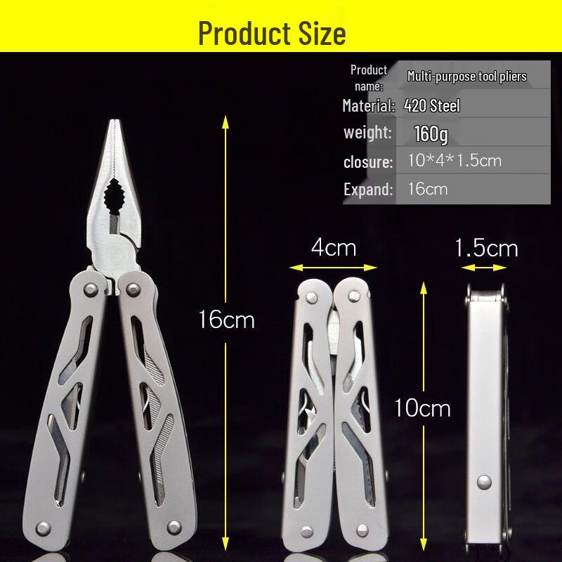 Clește Multi-tool Pliabil din Oțel Inoxidabil Miflame
