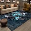 Modern Chinese Tai Chi Bagua Yin Yang Printed Carpet for Living Room Rugs Camping Picnic Mats Anti-Slip E-sports Rug Yoga Mat
