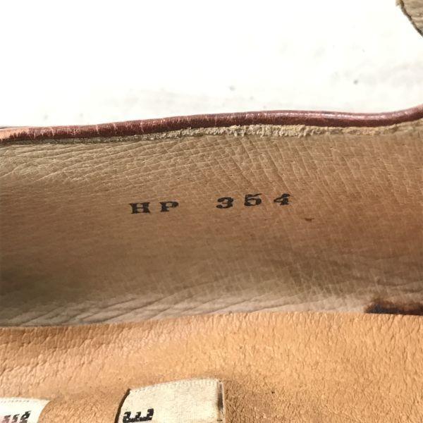 Vintage 90s Made In Japan Hope Deluxe Pebbled Leather Loafer Moccasin Dress Shoes Size 24.0EE Brown(USED)