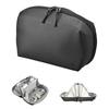 HAKUBA Varech Gadget Pouch M180 Black Inner Case for PC with Shoulder Strap and 4977187214796 Accessories, 180-Degree Opening, Lightweight, Handle,
