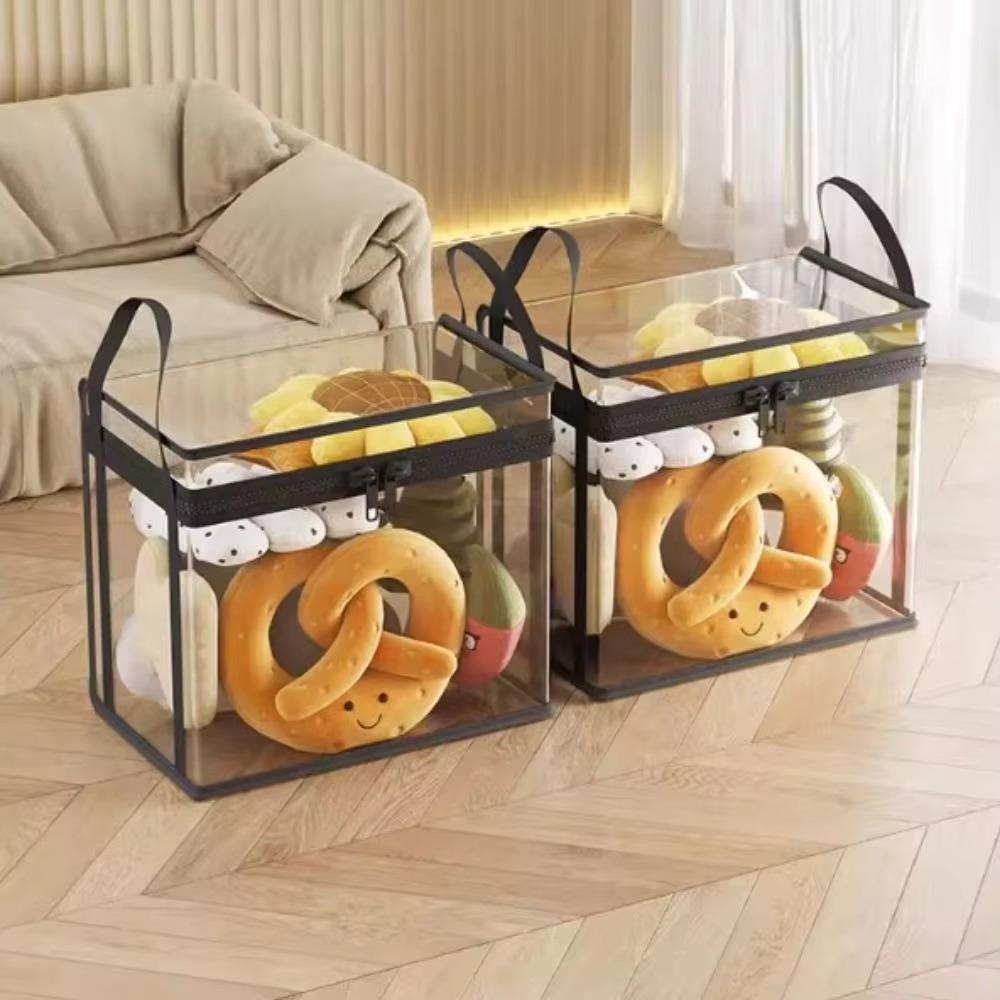 With Handle Storage Organizer Box Large Capacity Storage Case Portable Storage Bag Home Storage