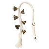 Hanging Cotton Rope Dollbell Dog Training Bells Hand Knitted Hanging Dollbell Bronze