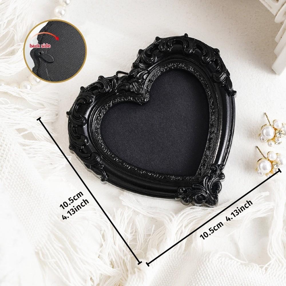 Hanging Mini Photo Frames Resin Photographic Props Memory Display Frames Glass-Free Baroque Ornate Decorative Frames Home Decor