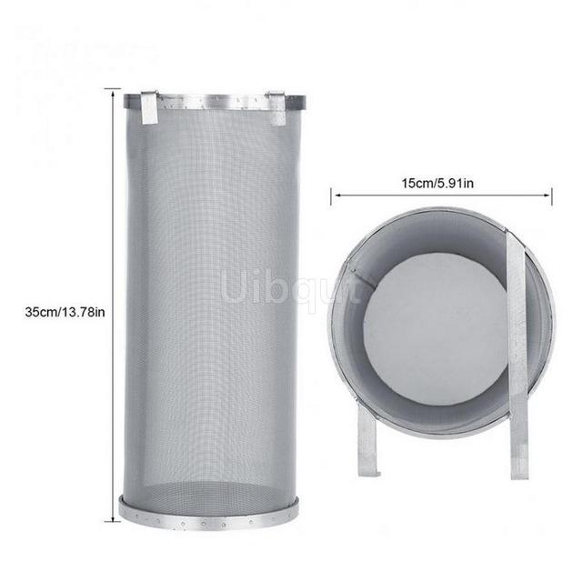 Small hole 300 Micron Rvs make wine beer Mesh Bier Filter Voor Zelfgemaakte Brew Thuis Koffie Droog Hopper Brew fine mesh coland