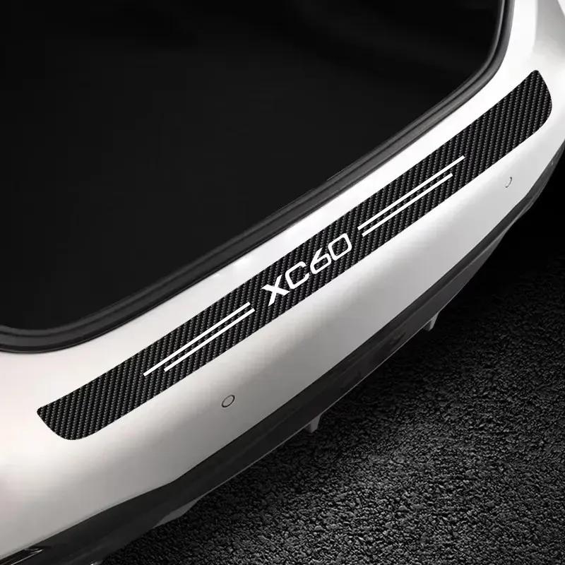 Car Trunk Door Sill Protection Sticker Cover Anti-scratch Decals For XC60 2009 2010 2011 2012 2013 2014-