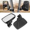 X Autohaux UTV Rear View Center Side Mirror Set 1.75" 2" Clamp for Polaris Kawasaki Can-Am for Arctic Cat for Yamaha for Honda