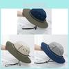 Outdoor Fishing Cap With Large Brim And Drawstring For Summer Sun Protection