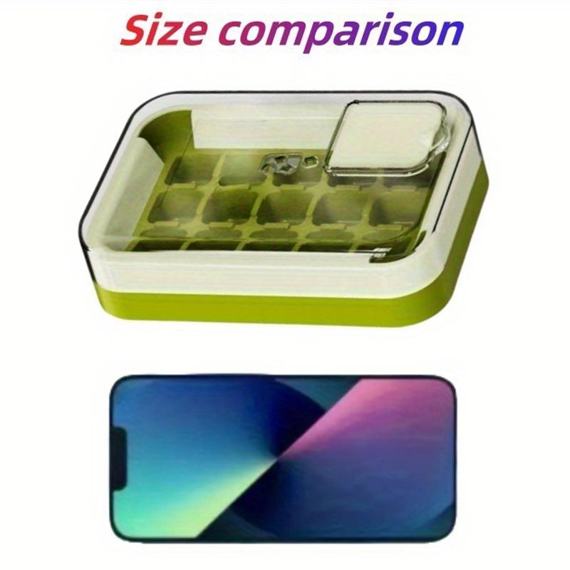 Creative Mini Ice Cube Mold 32 Grid Reusable Square Maker Tray for Cold Drinks Home Party Kitchen Use