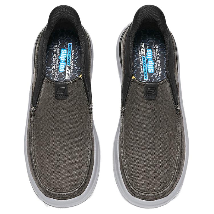 Skechers Mens USA Fashionable Casual Walking Shoes Men sneaker 205604-BRN