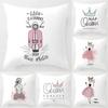 Pink Skirt Girl Pillowcase Car Ornaments Office Living Room Sofa Home Pillowcase