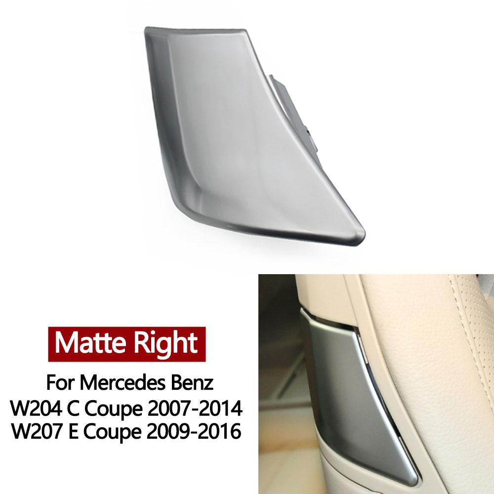 Car Front Seat Adjustment Lock Backrest Lock Switch Cover Handle For Benz C E Coupe Class W204 W207 E200 E260 E300 2079108606