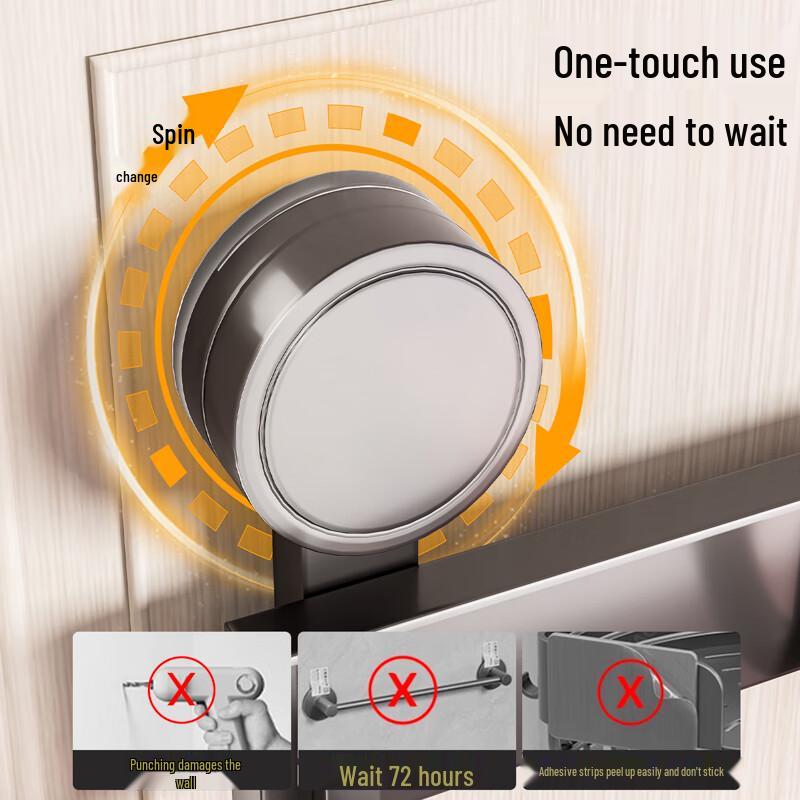 Baihan Suction Cup Bathroom Hooks