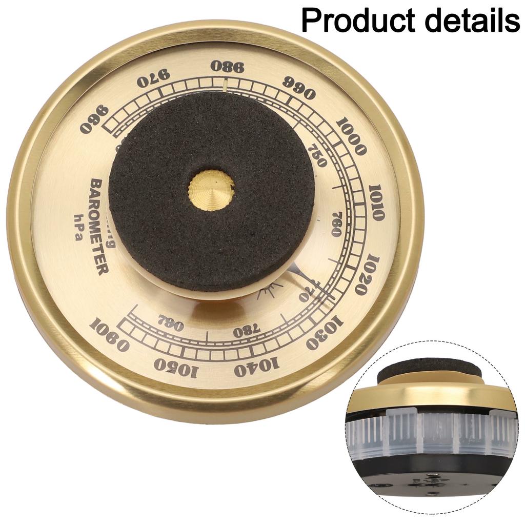 Adjustable Barometer Accurate Environmental Pressure Gauge Adjustable Settings Calibrated Barometer Easy To Use