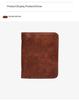 Men's Retro Business Multi-Card PU Slim Wallet