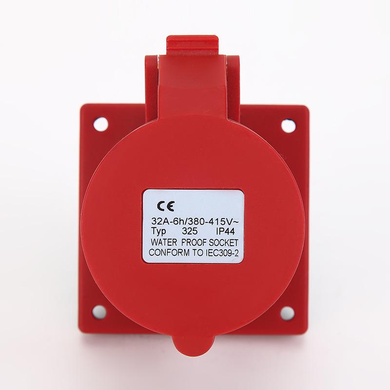 Industrial Waterproof 16A/32A Aviation Plug & Socket Connector - 3, 4, or 5 Core Options