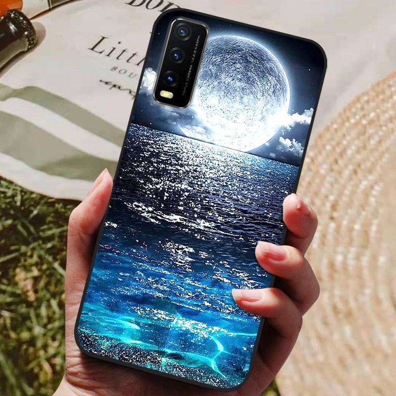 For Vivo Y11S Case Silicone Soft TPU Phone Cover For Vivo Y12s V2027 Case Cartoon Case Protective Bumper For Vivo V2032 Y11s