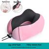 Memory Foam U-shaped Neck Pillow Travel Set – Airplane & Nap Support
