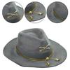 Elegant Panamas Hat WovenBelt Cowboy Hat Unisex Theme Party Costume Fedoras Hats